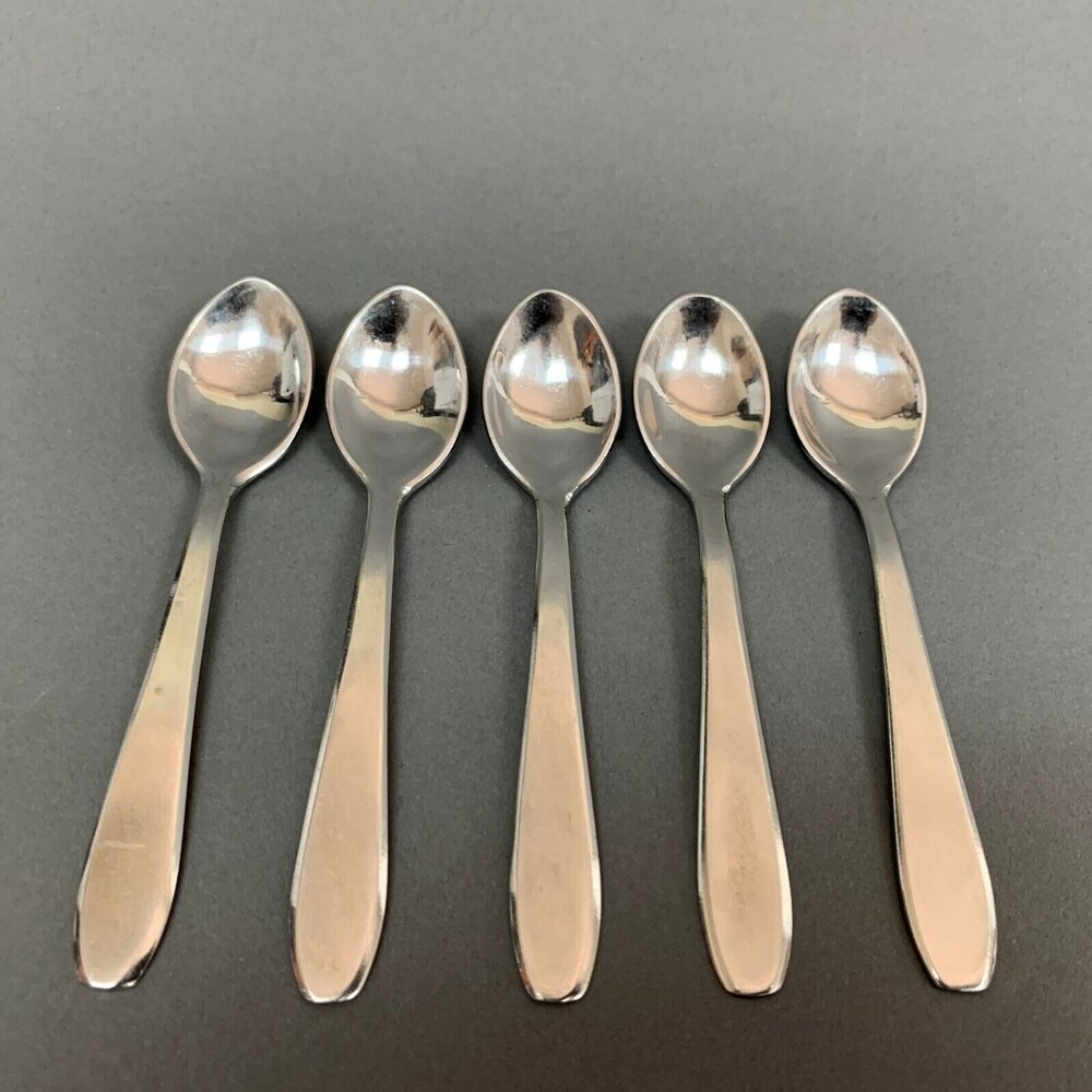 4 1/8 Inox Baby Spoons Lot of 5